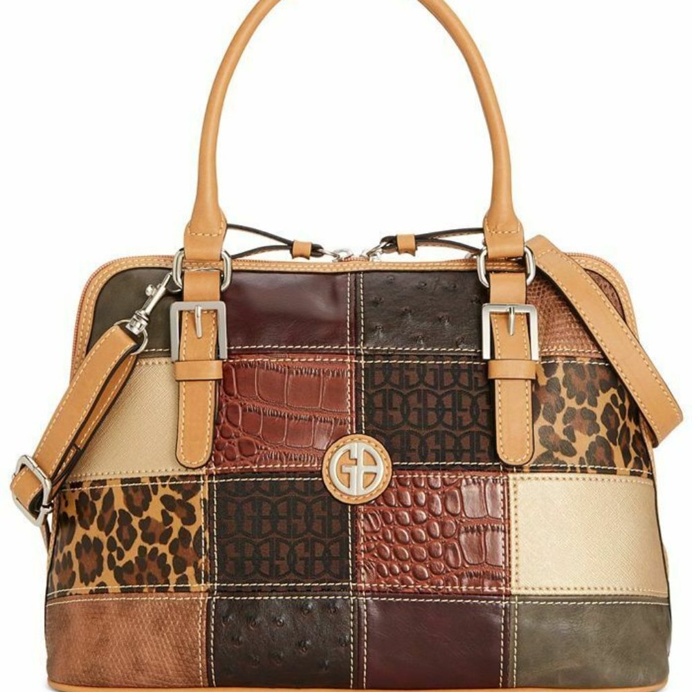 Giani Bernini Patchwork Dome Satchel